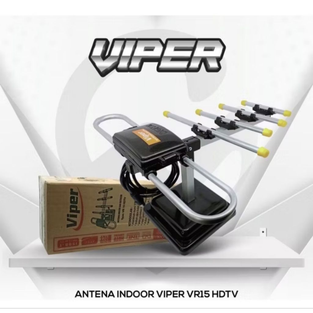 Antena Indoor VR 15 HDTV Viper Antena indoor TV digital dalam ruangan digital HD signal kuat jernih 