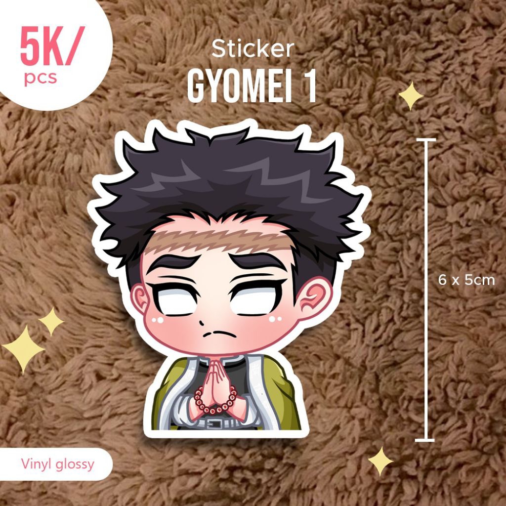 

Stiker gyomei anime kimetsu no yaiba anti air