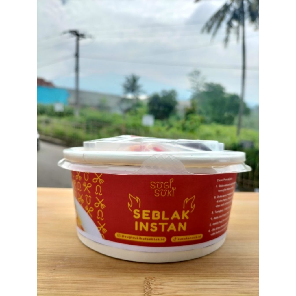 

Seblak Bandung Instan Sugi Suki/ DISEDUH/DIMASAK