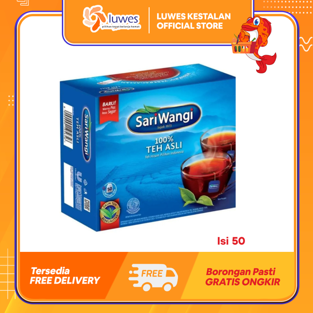 

SARIWANGI TEH CELUP ASLI BOX ISI 50