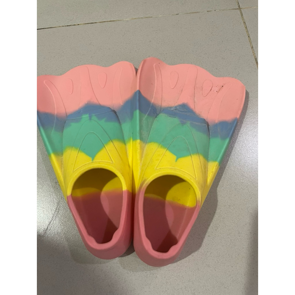 Preloved kaki katak renang Fins size XXS