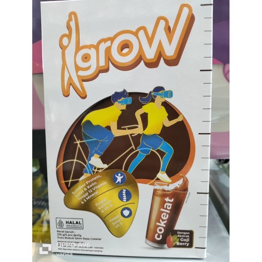 

igrow susu peninggi badan 235gr rasa coklat
