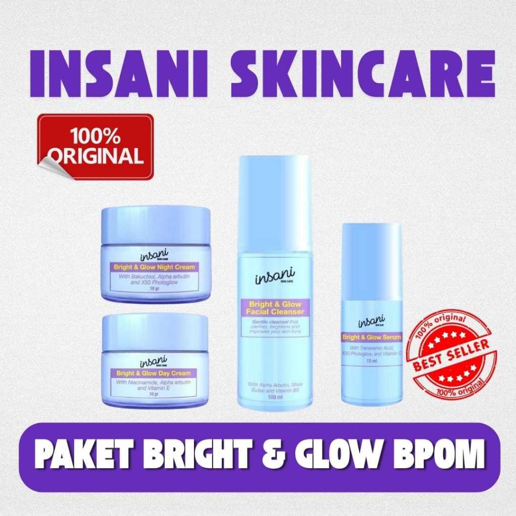 INSANI PAKET GLOW BPOM SKINCARE