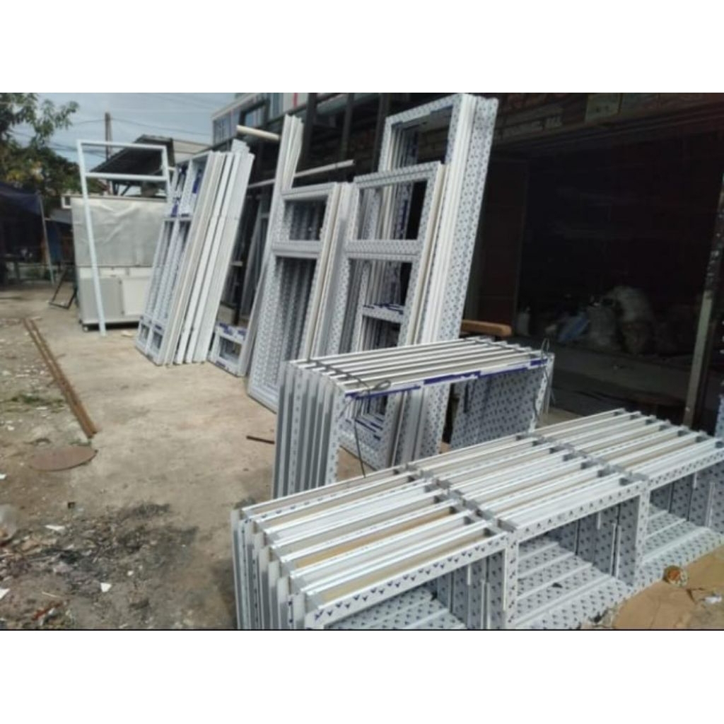 KUSEN ALUMINIUM MERK YKK,ALEXINDO,INKALUM DLL.