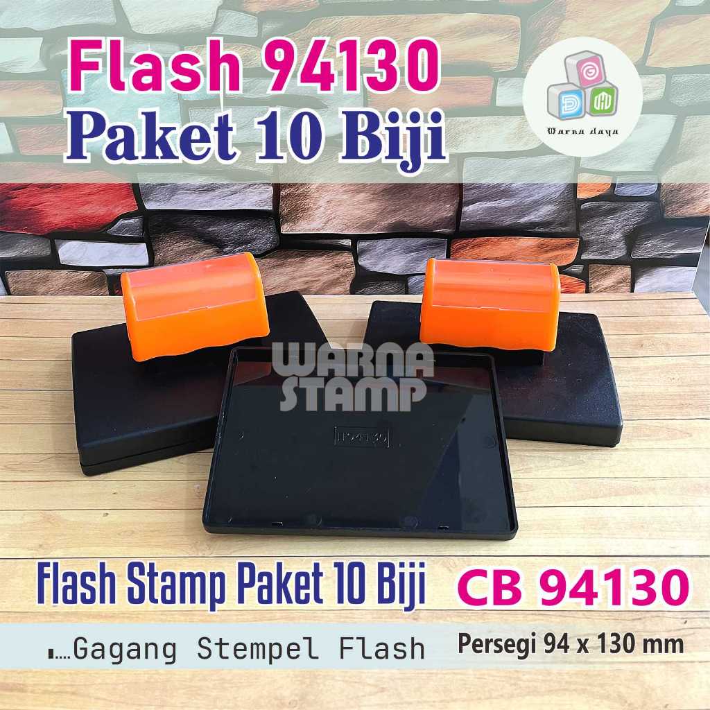 

Gagang Stempel Flash 94130 mm / PAKET 10 BIJI / Gagang Stamp Flash Persegi Panjang / Hanya Gagang Saja