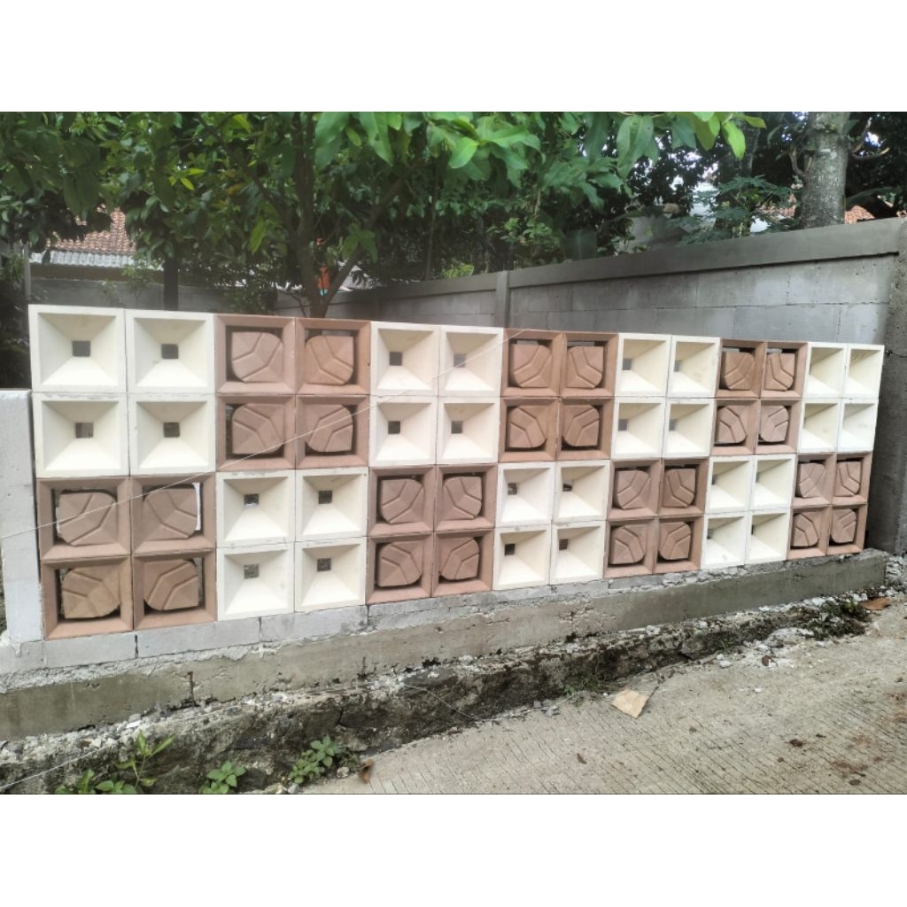 loster beton roster minimalis pagar rumah