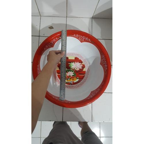 

Baskom Sangjit Seng Merah Shuang Wedding Nikah BAK EnameL PERNIKAHAN