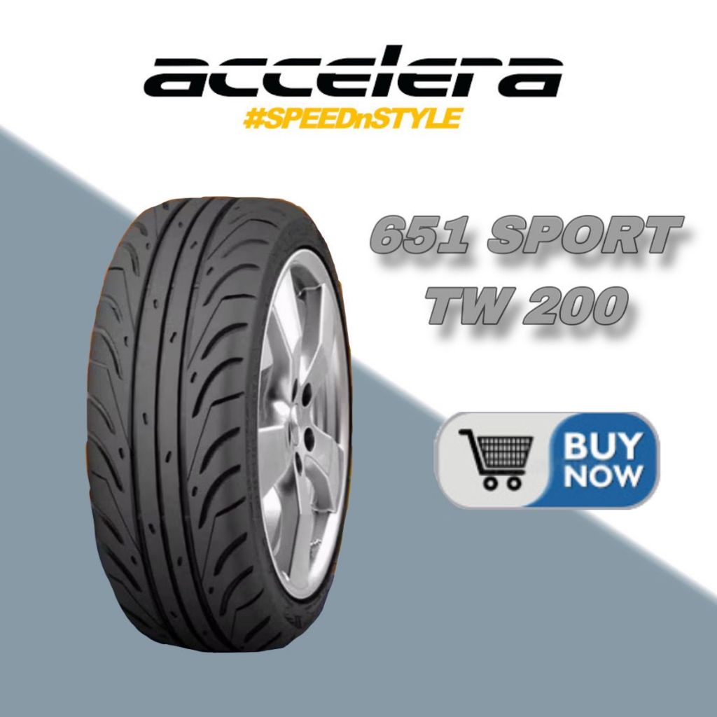 Ban Accelera 235/40 R18 23540R18 23540 R18 235/40R18 235/40/18 R18 R 18 651 SPORT TW 200