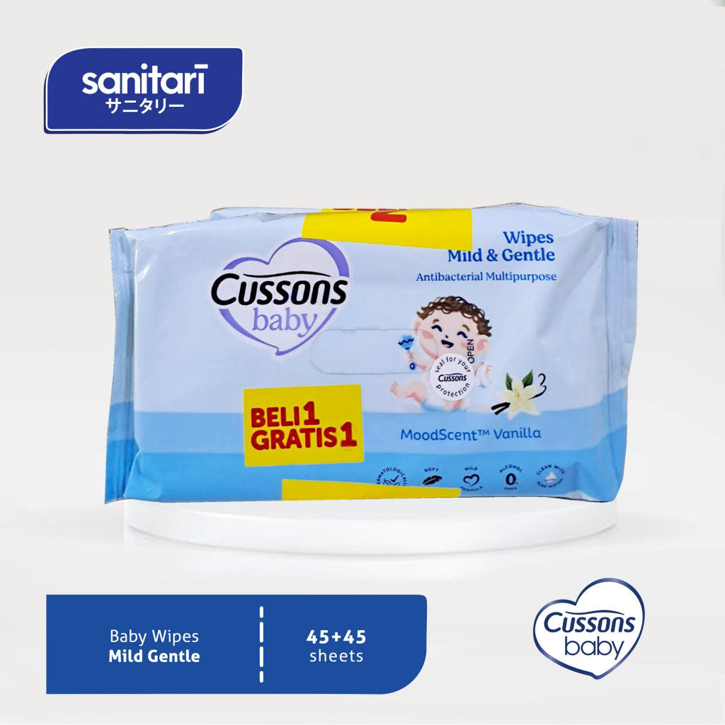 Cussons Baby Wipes Tissue Basah Cussons Tissu Basah Bayi Cusson