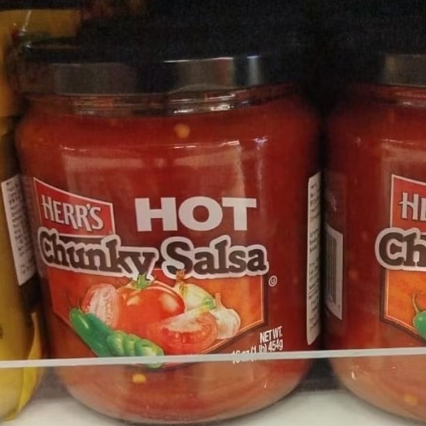 

Herrs Hot Chunky Salsa Jar 454gr/pcs/Botol