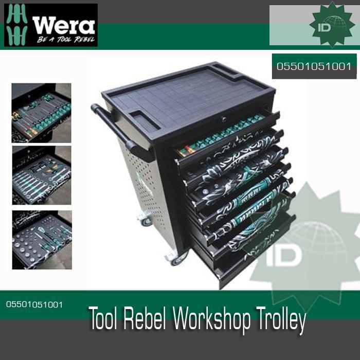 Trolley Wera 05501051001 Wera Tool Trolley Workshop Wagon Tool Rebel