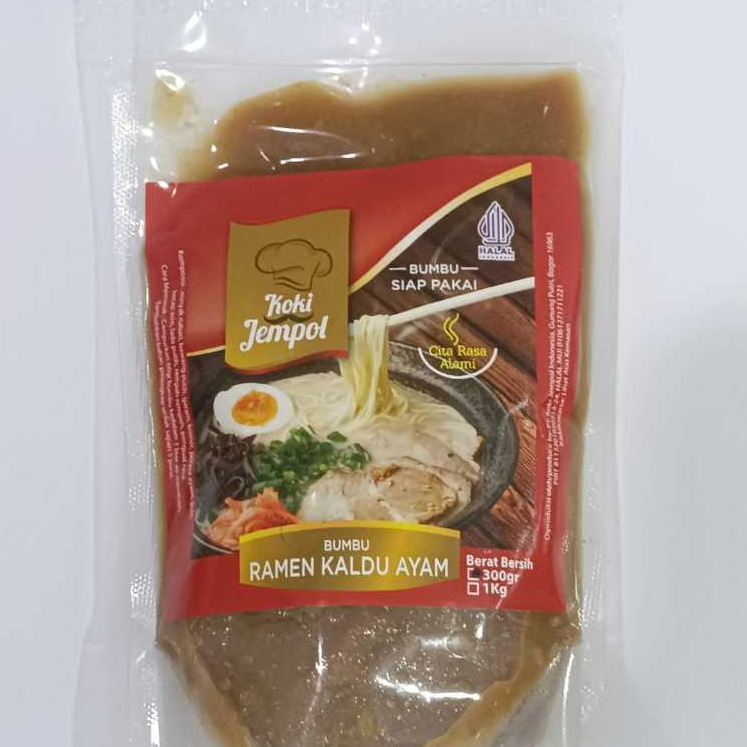 

Bumbu Ramen Kuah Kaldu Ayam Pouch 300gr