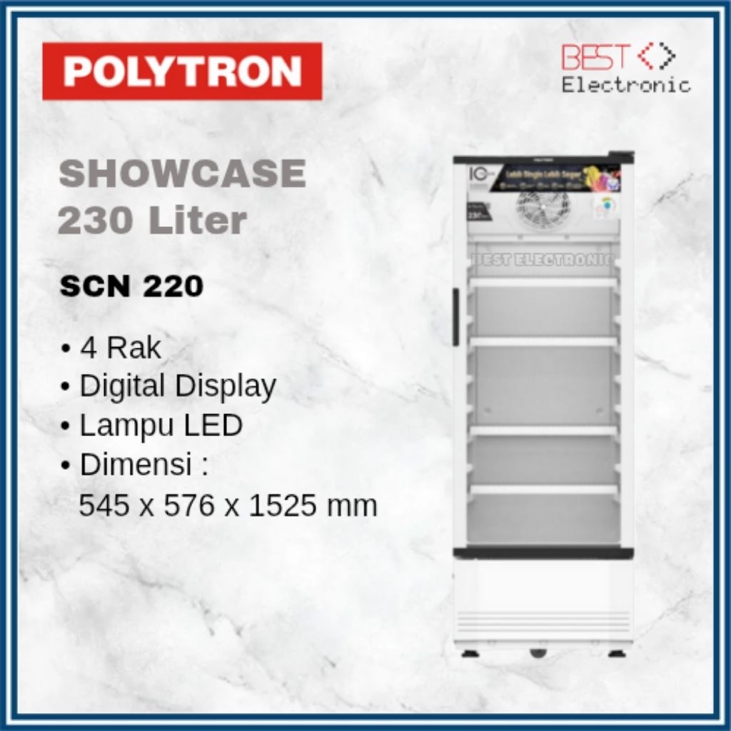 SHOWCASE FAST COOL POLYTRON SCN 220 SCN220 / SCN 190 SCN190