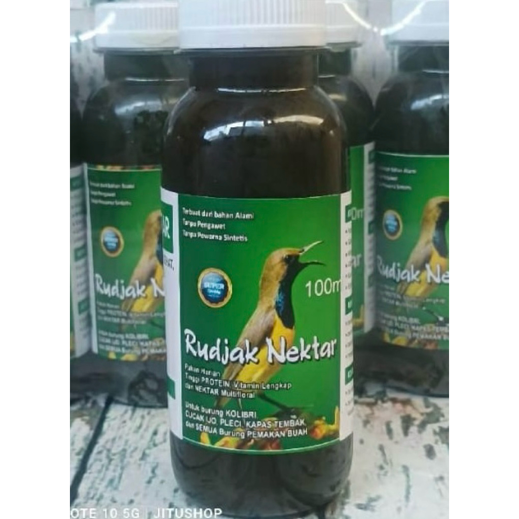 Rudjak Nektar Pakan Burung kolibri konon