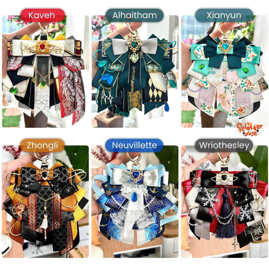 [PO] GENSHIN HSR INSPIRED ITABAG KEYCHAIN