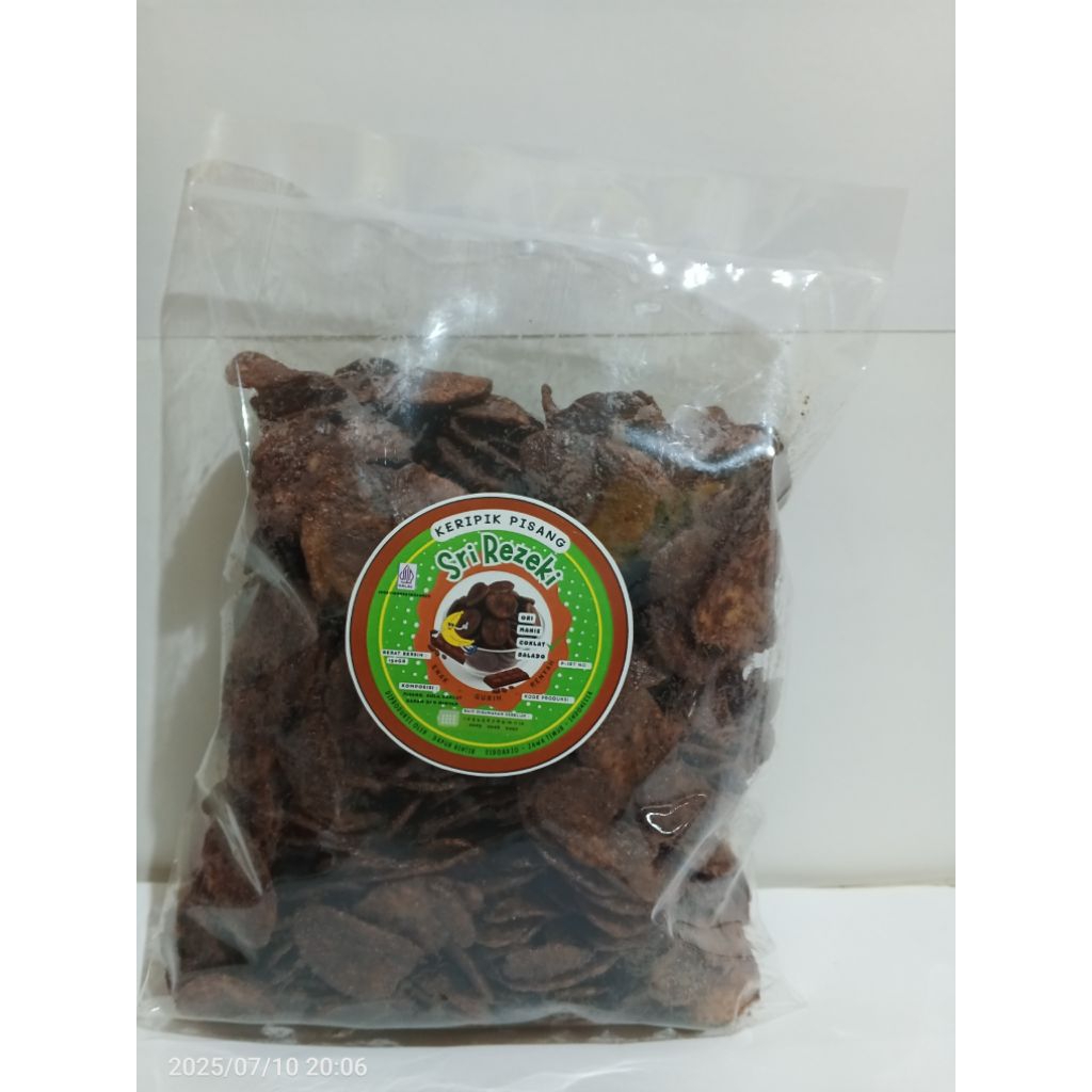 

[Alx] Keripik Pisang rasa coklat 1/4 kg