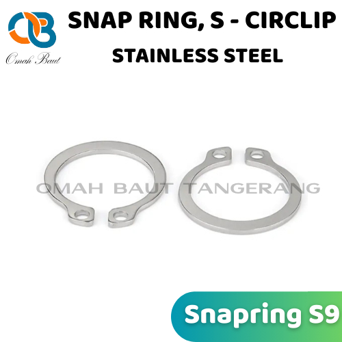 Snapring Stainless S9 Snap ring S9 Stainless Steel