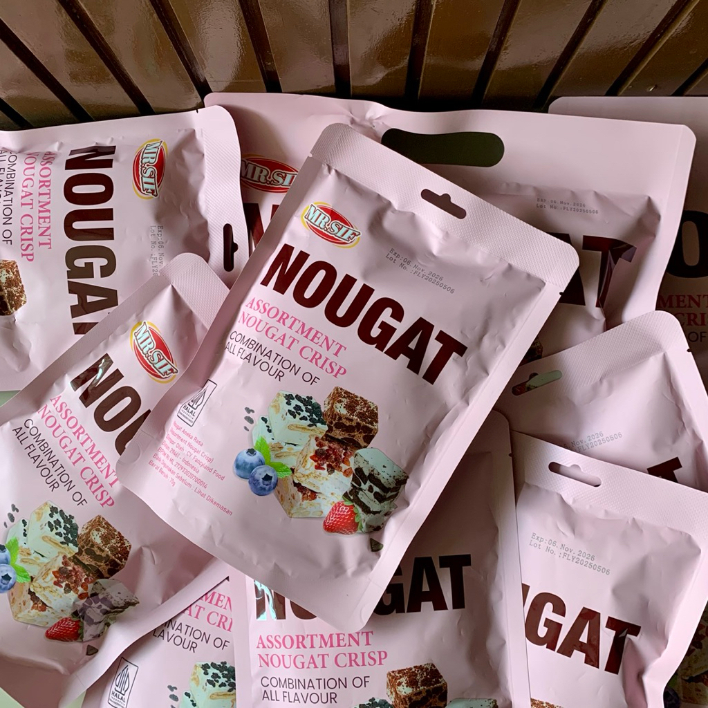 

Mr. Sif Nougat Crisp Assortment 70 gr 150 gr