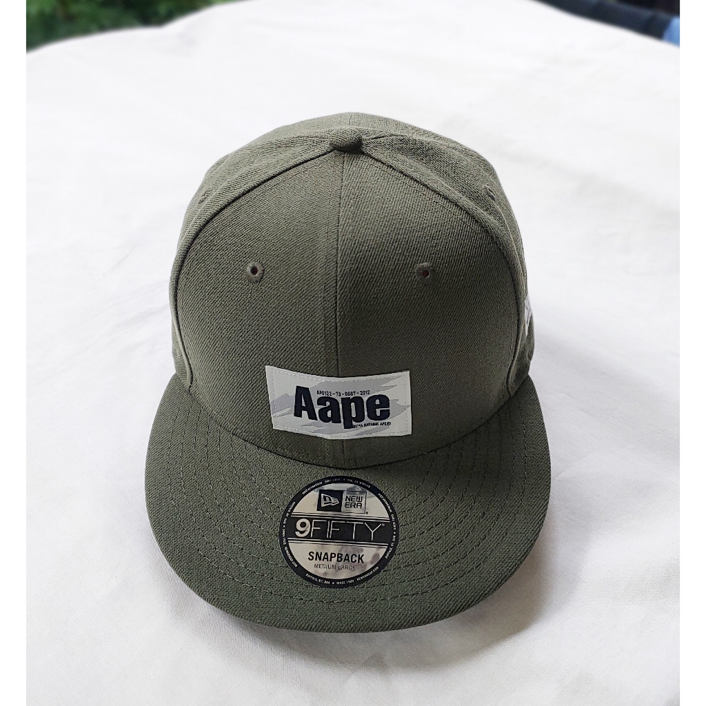 Topi New 950 Era Cap x Aape A Bathing Ape