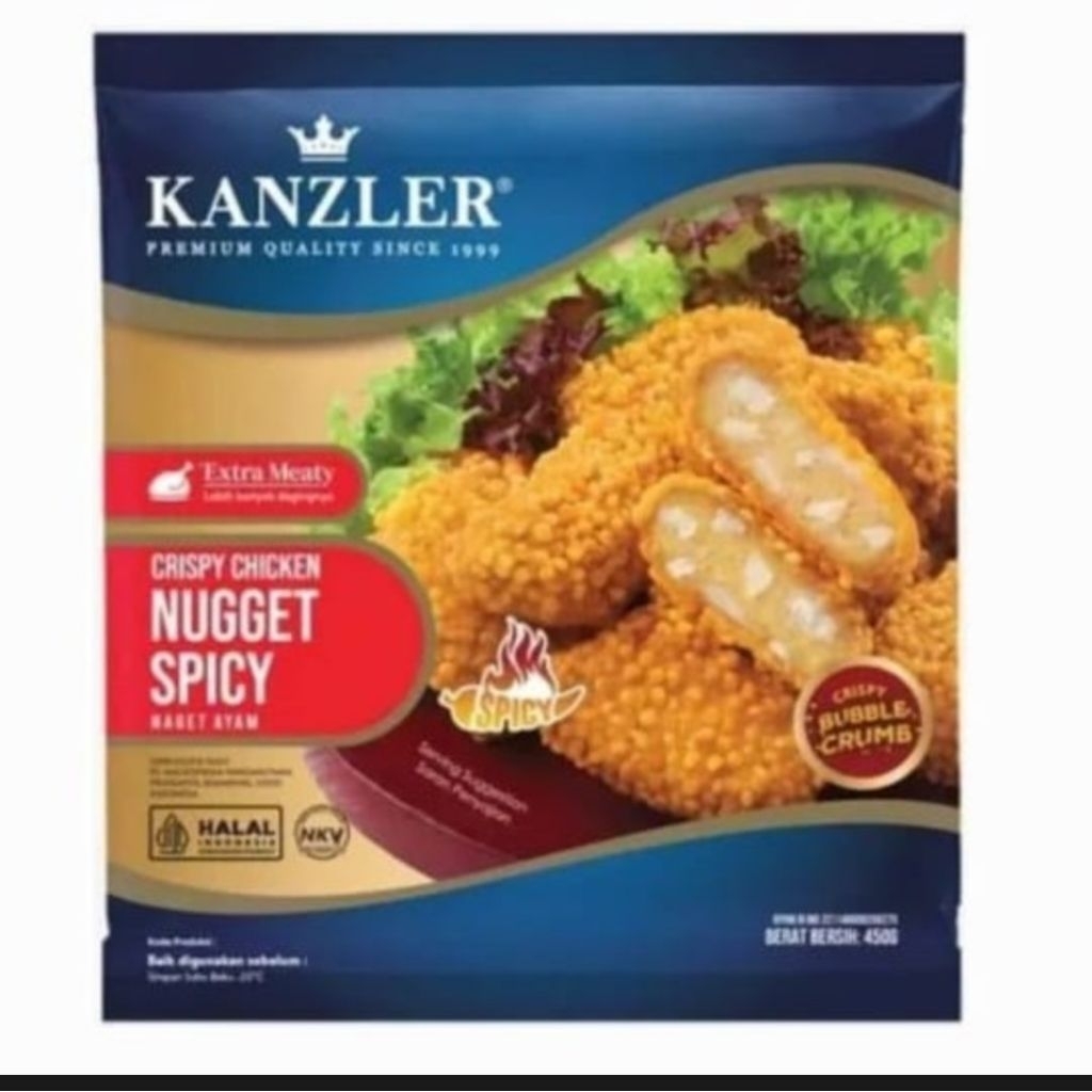 

Kanzler Nugget Crispy Spicy 450g