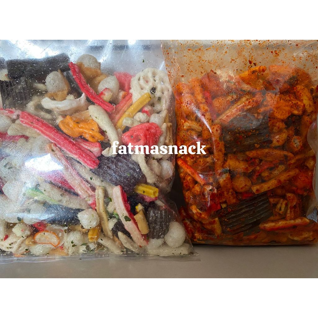 

PAKET HEMAT!! [BUNDLING 2PCS] SEBLAK MIX PEDAS DAUN JERUK+SEBLAK MIX ORIGINAL DAUN JERUK 500GR DAPAT 2/250GR DAPAT 2