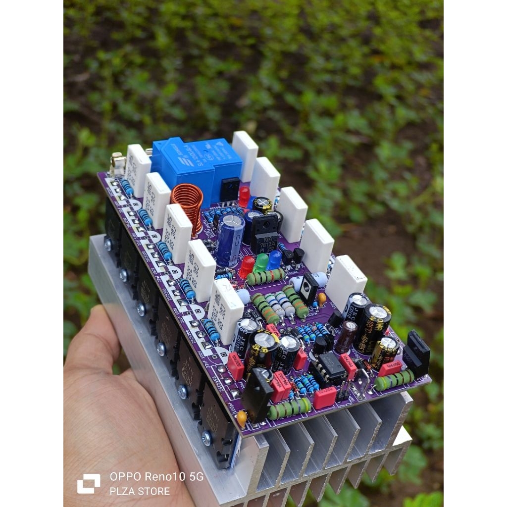 GROSIR Kit power amplifier Socl 506 TEF pro lengkap 5 set tr final toshiba dan Heatsink kit driver