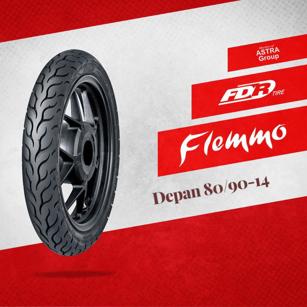 Ban Depan Tubles Fdr Flemmo Beat Vario Mio Scoopy 80/90-14