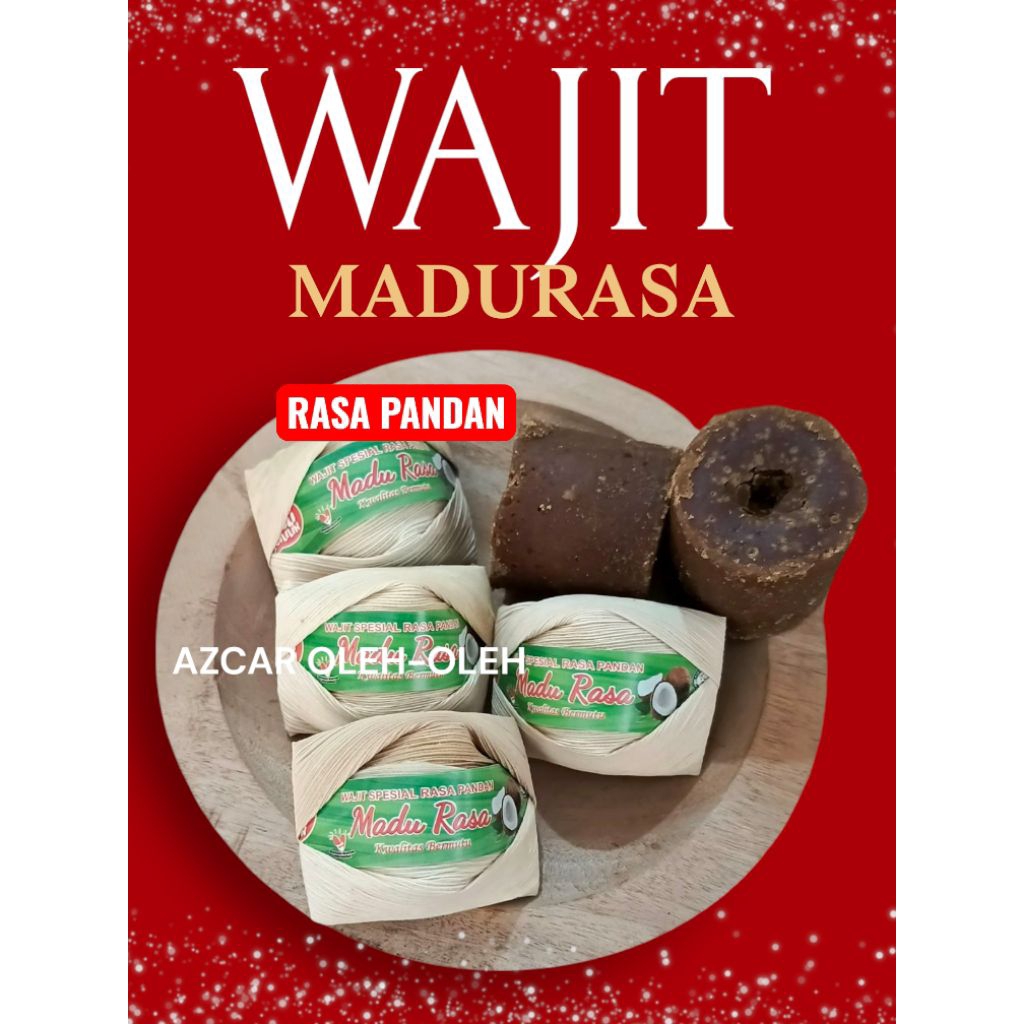 

wajit/wajik madurasa pandan oleh-oleh khas cililin