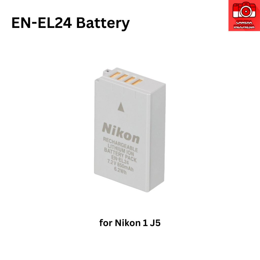 Baterai EN-EL24 Kamera Nikon 1 J5 Nikon1 J5 Mirrorless