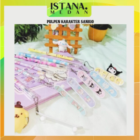 

PULPEN KARAKTER SANRIO LUCU / PULPEN GEL MOTIF SISIR SKATEBOARD DAN CERMIN