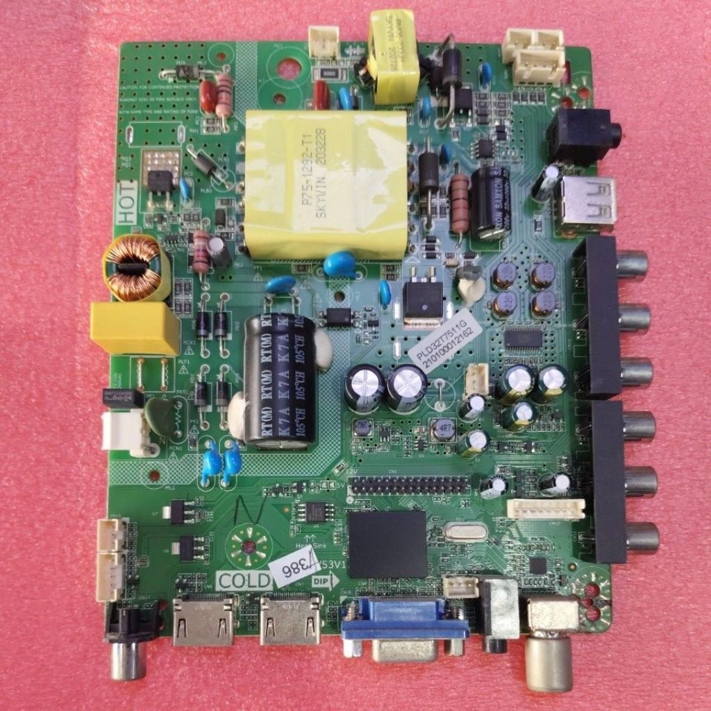 MB MAINBOARD TV LED POLYTRON PLD32T7511 ORIGINAL