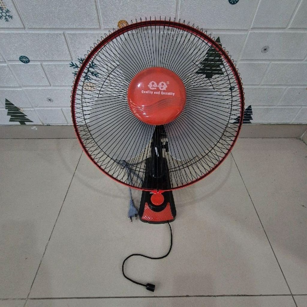 Kipas Angin / Kipas QQ 16" baling mika / Wallfan QQ / Stand fan QQ / Kipas dinding QQ / Kipas berdir