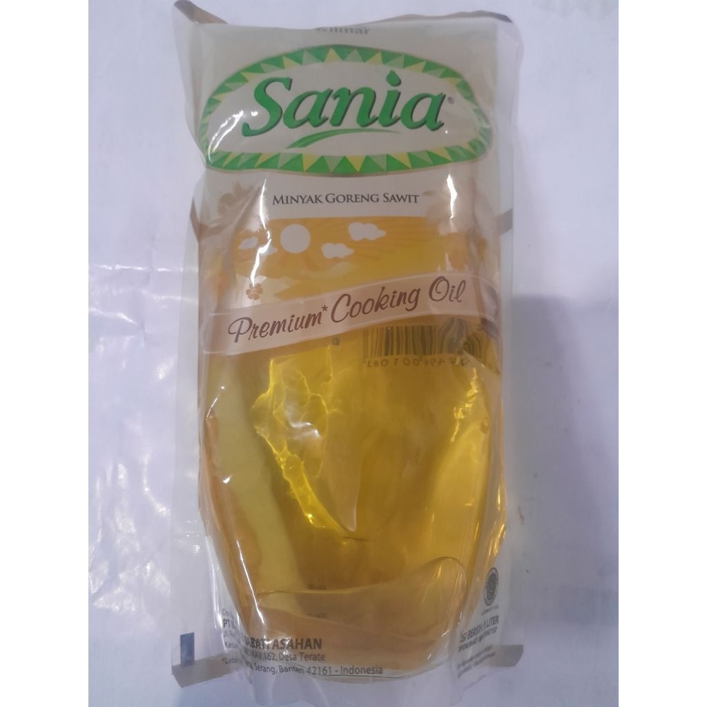 

Sania Minyak Goreng Sawit Premium Cooking Oil Pouch 1 L