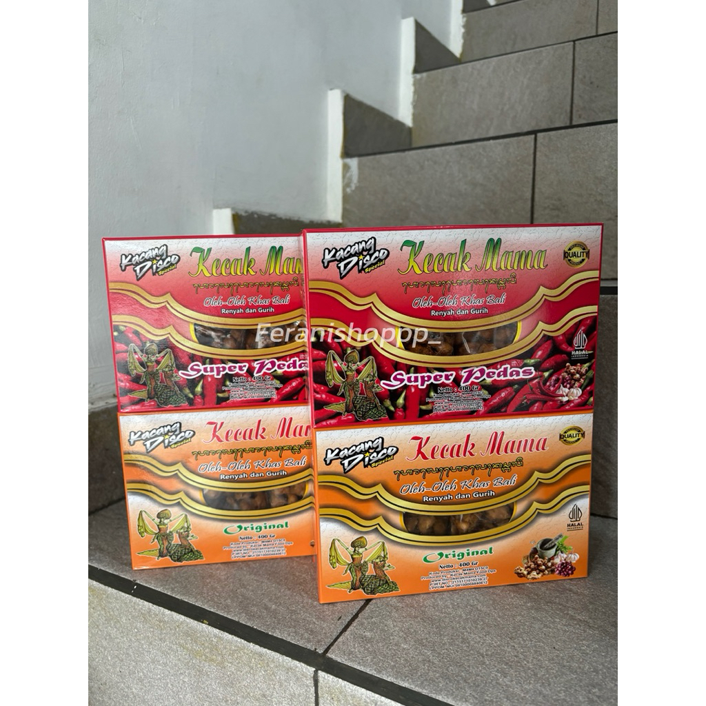 

KACANG DISCO KECAK MAMA 400 gram || OLEH OLEH KHAS BALI || TERLARIS