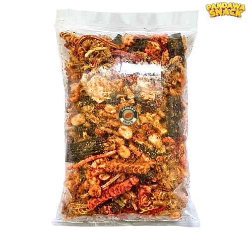 

Kerupuk Seblak Campur Mix Bumbu Kacang Pedas 1kg Lotek