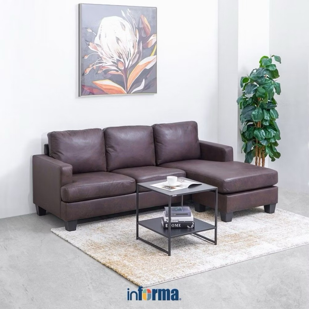 Sofa Letter L INFORMA - Louise (bukan IKEA, bukan Dekoruma)