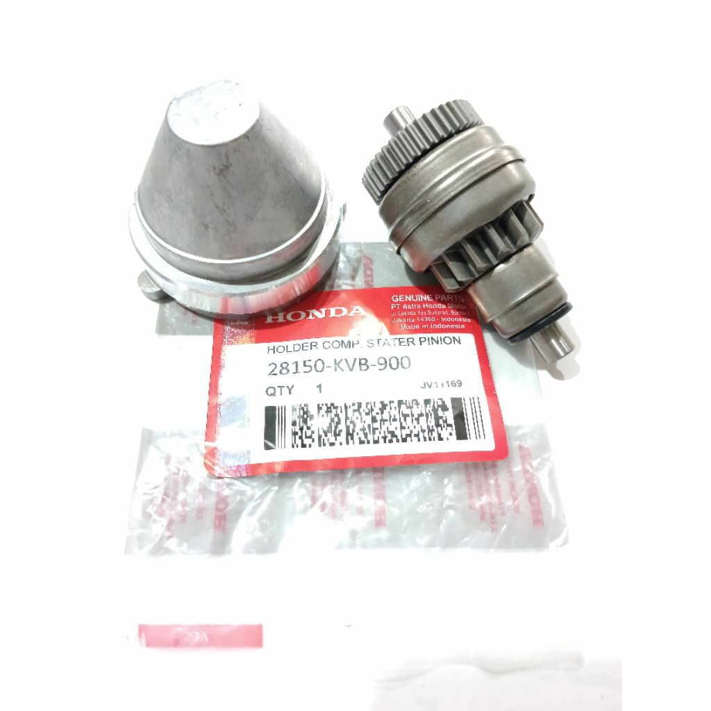 PINION STATER SET TUTUP PINION HONDA VARIO BEAT KARBU, BEAT FI SCOOPY FI SPACY FI