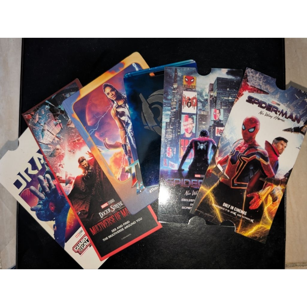 Collectible ticket Marvel