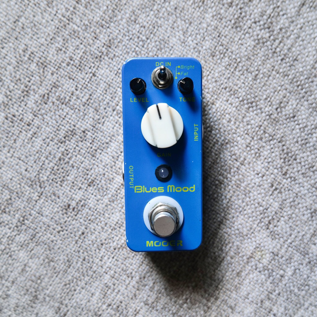 Mooer Blues Mood overdrive - normal (tubescreamer / blues driver)