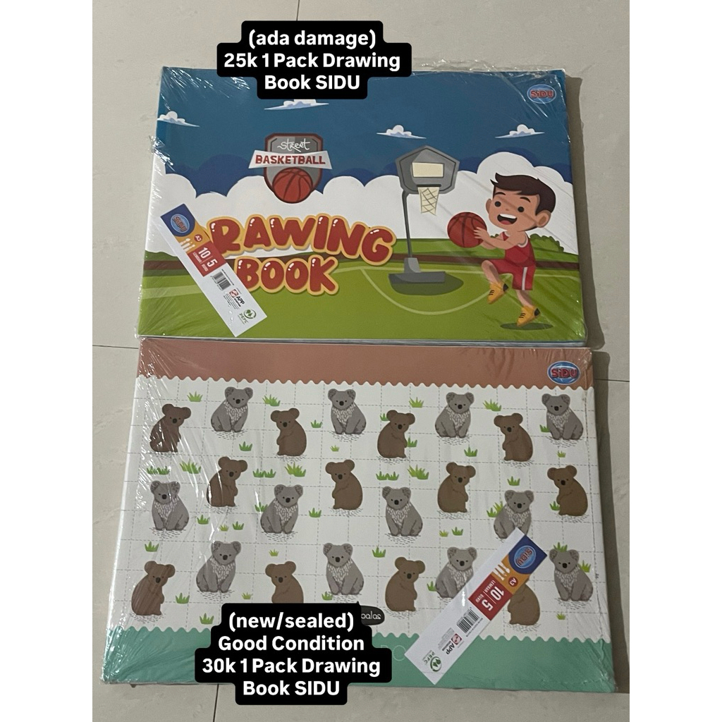 

[PILIH JNE] Drawing Book SIDU 1 Pack
