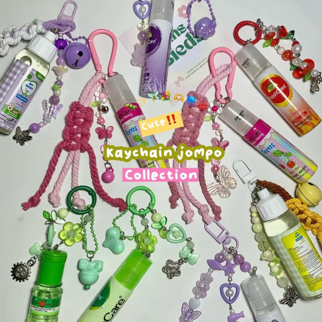 Keychain Ganci Gantungan Kunci Jompo | Bagcharm Gantungan Tas Jompo Freshcare (Ganci Bermanfaat untu