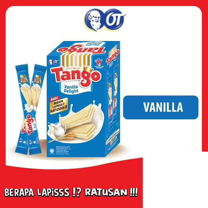 

TANGO WAFER SUSU VANILLA PCK 7/5g