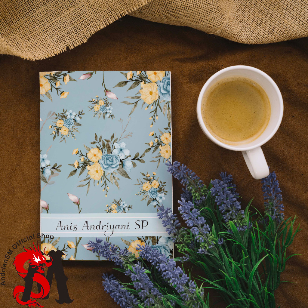 

Notebook Custom Nama buku tulis Catatan A5 Hard Cover Motif Bunga #wardah Diary Aesthetic Lucu Stationary Sekolah Kado Souvenir 100 Lembar HVS Bookpaper Murah bisa COD