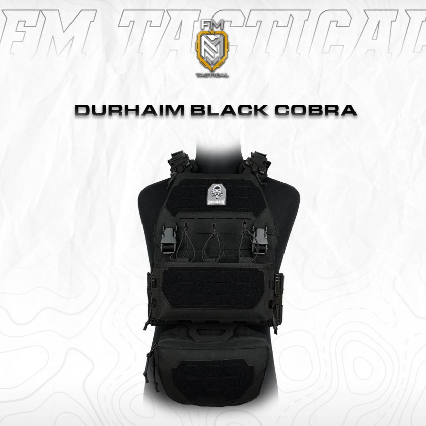 BODYVEST DURHAIM BLACK COBRA