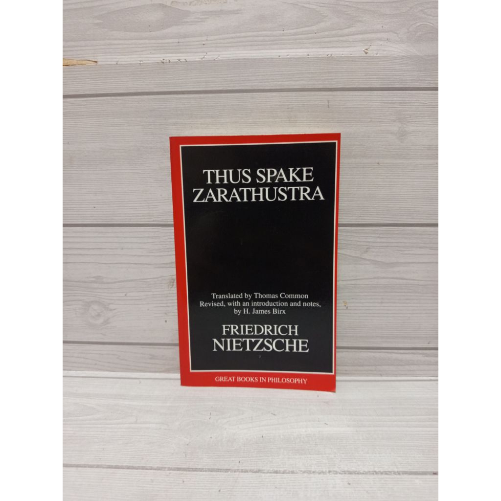 Thus spake zarathustra by Friedrich nietzsche