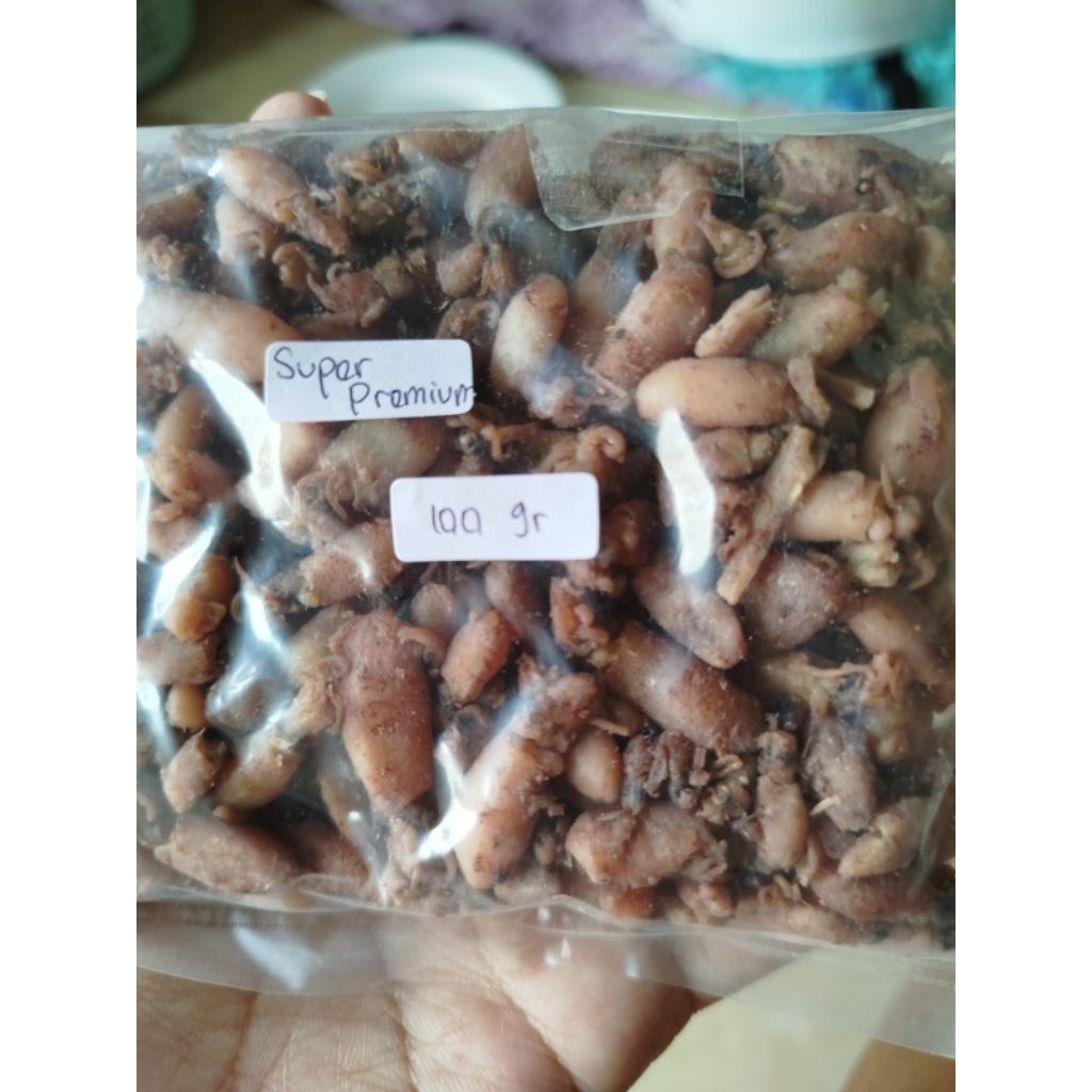 

Baby cumi super Asli Medan 100 gram / 1 ons
