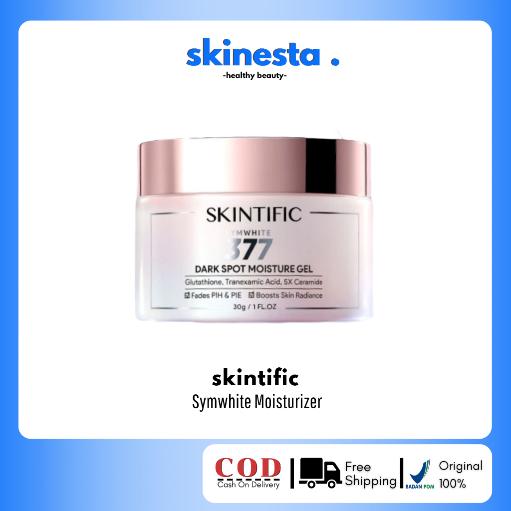 Skintific - 2Pcs Paket-Skincare Set Symwhite 377 Dark Spot Moisture Gel 30G + 377 Dark Spot Serum