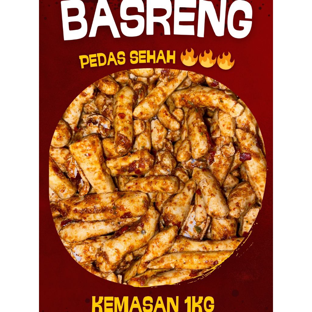 

Basreng Viral Balado Pedas Dan Original 1Kg