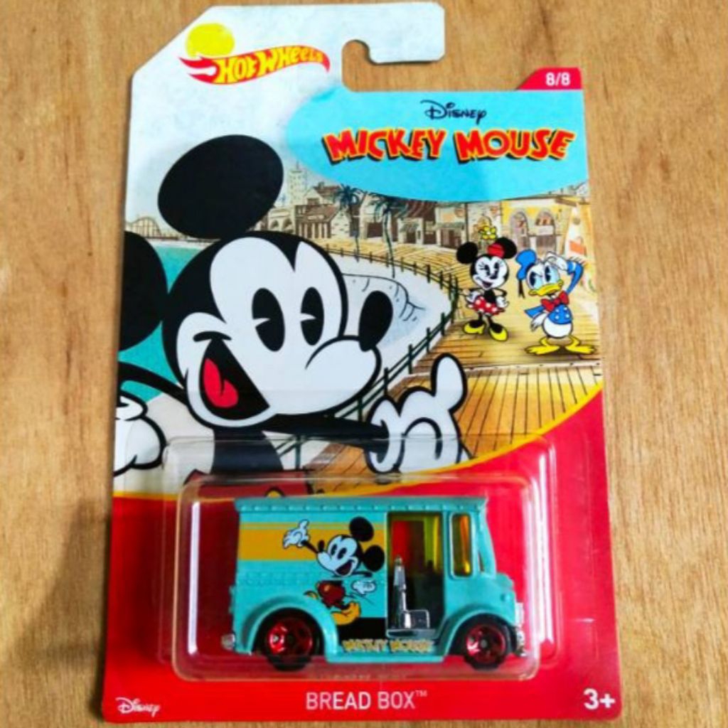 Hotwheel bread box Mickey mouse hw disney series