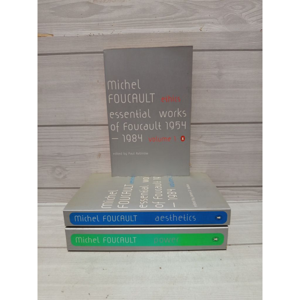 Essential works of foucault 1954-1984 by Michael foucault volume 1-3